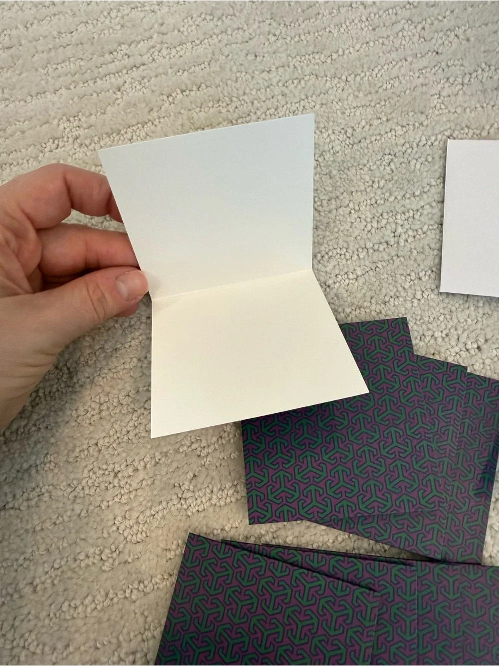 Tory Burch mini note card set of 24 new never used